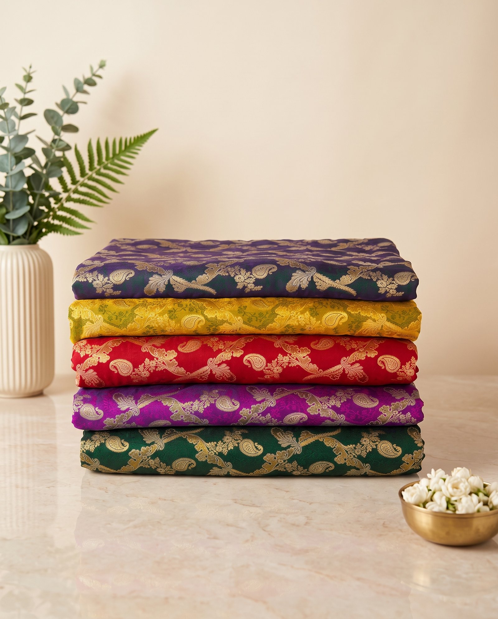 Trending Luxury Multicolored Kashmiri Jamawar Printed Shawl | Designer Pashmina Style Fashion Wrap